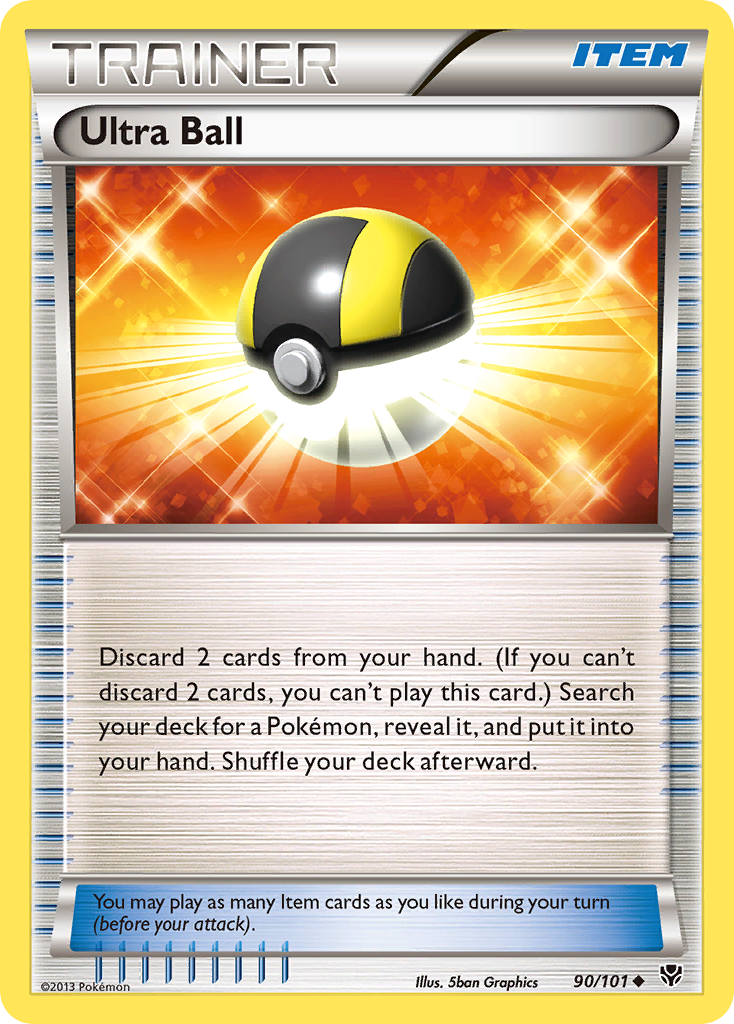 Ultra Ball (90/101) [Black & White: Plasma Blast] | Play N Trade Winnipeg