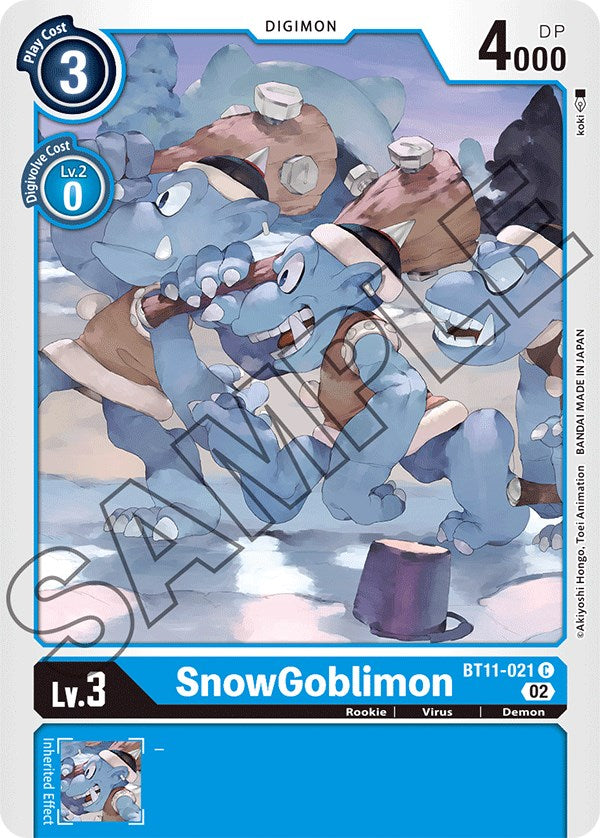 SnowGoblimon [BT11-021] [Dimensional Phase] | Play N Trade Winnipeg