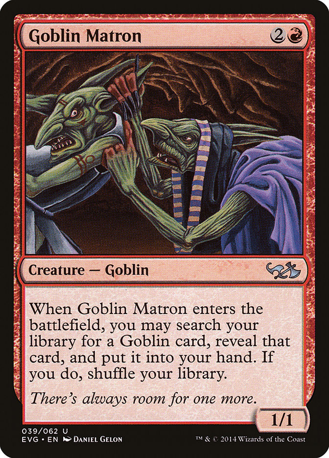 Goblin Matron (Elves vs. Goblins) [Duel Decks Anthology] | Play N Trade Winnipeg