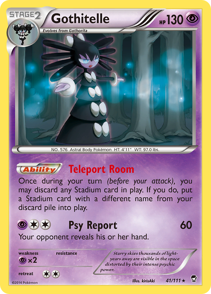 Gothitelle (41/111) [XY: Furious Fists] | Play N Trade Winnipeg