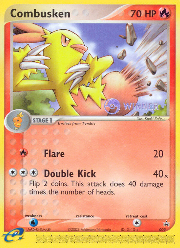 Combusken (009) [Nintendo: Black Star Promos] | Play N Trade Winnipeg