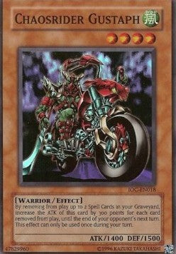 Chaosrider Gustaph [IOC-EN018] Super Rare | Play N Trade Winnipeg