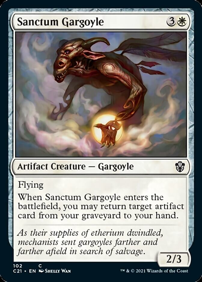 Sanctum Gargoyle [Commander 2021] | Play N Trade Winnipeg