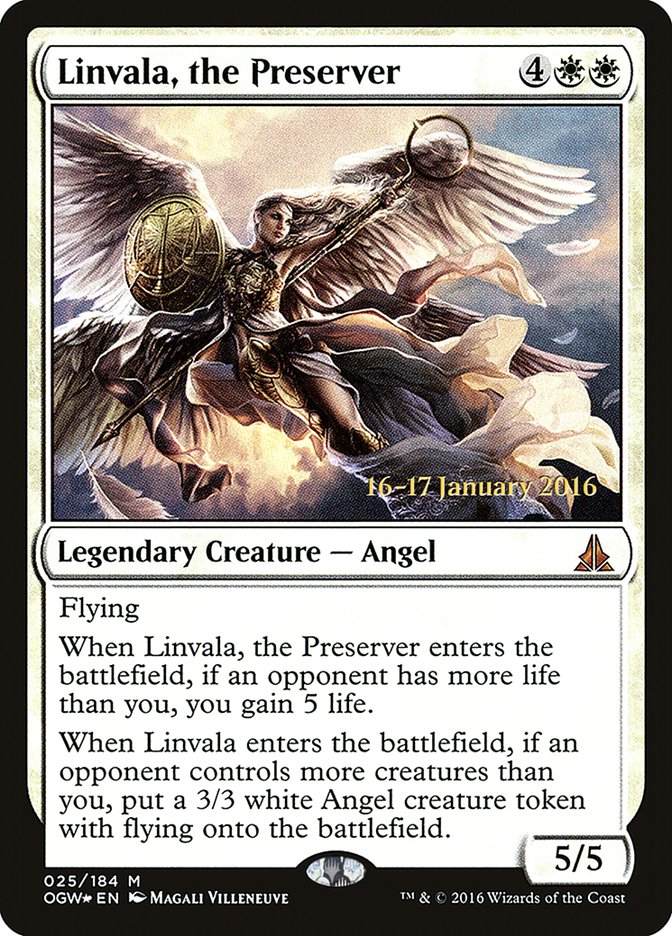 Linvala, the Preserver [Oath of the Gatewatch Prerelease Promos] | Play N Trade Winnipeg