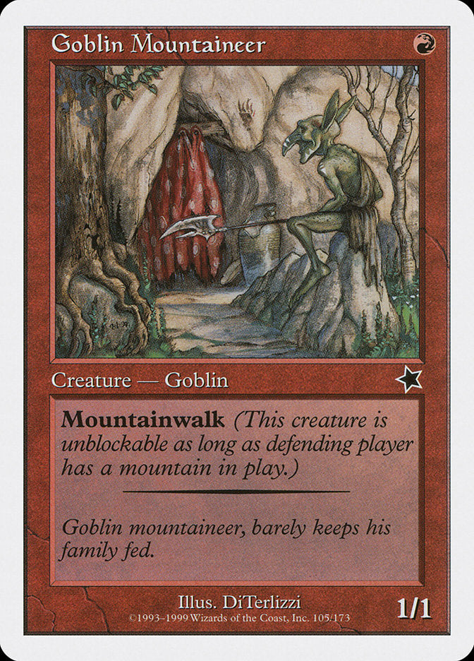 Goblin Mountaineer [Starter 1999] | Play N Trade Winnipeg