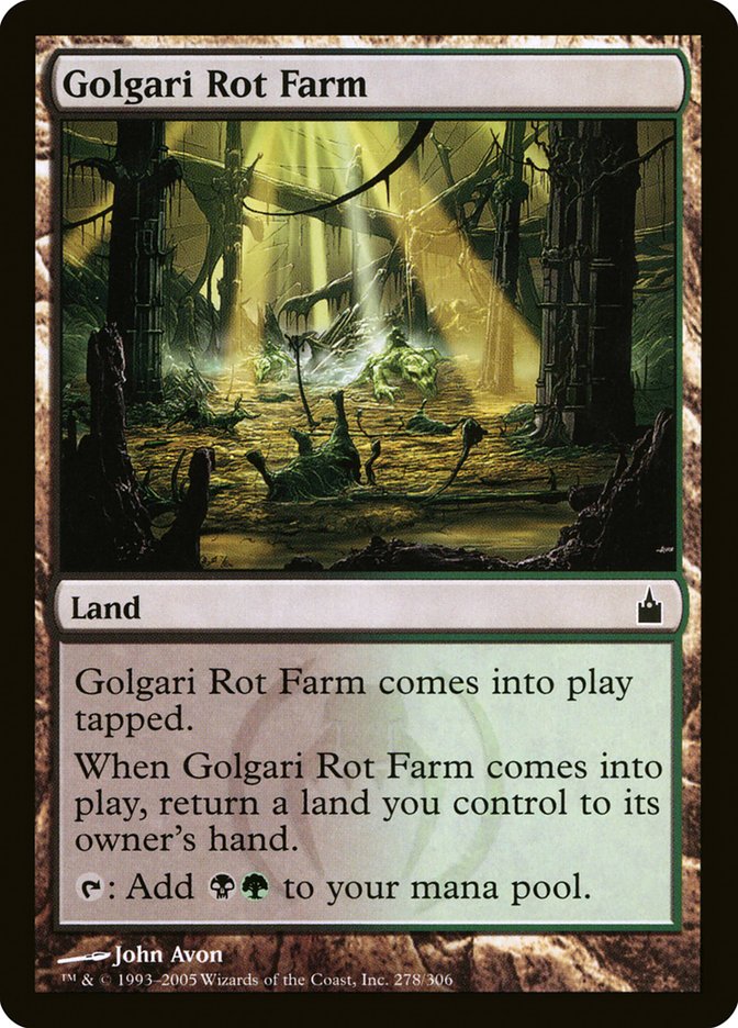 Golgari Rot Farm [Ravnica: City of Guilds] | Play N Trade Winnipeg