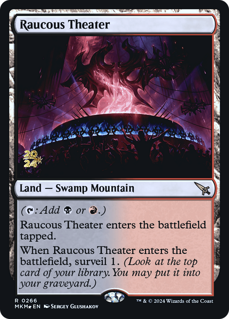 Raucous Theater [Murders at Karlov Manor Prerelease Promos] | Play N Trade Winnipeg