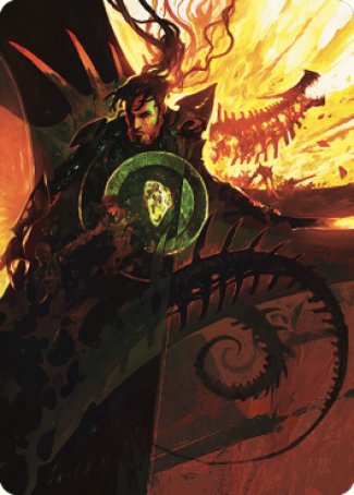 Mishra's Command Art Card [The Brothers' War Art Series] | Play N Trade Winnipeg