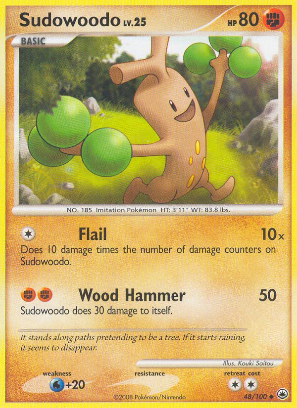 Sudowoodo (48/100) [Diamond & Pearl: Majestic Dawn] | Play N Trade Winnipeg