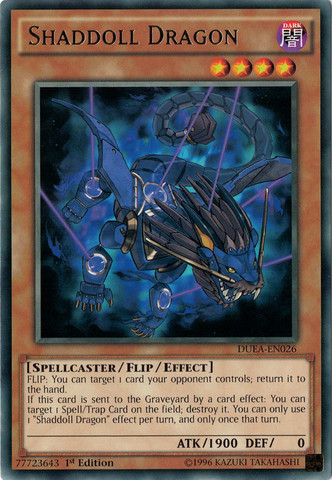 Shaddoll Dragon [DUEA-EN026] Rare | Play N Trade Winnipeg