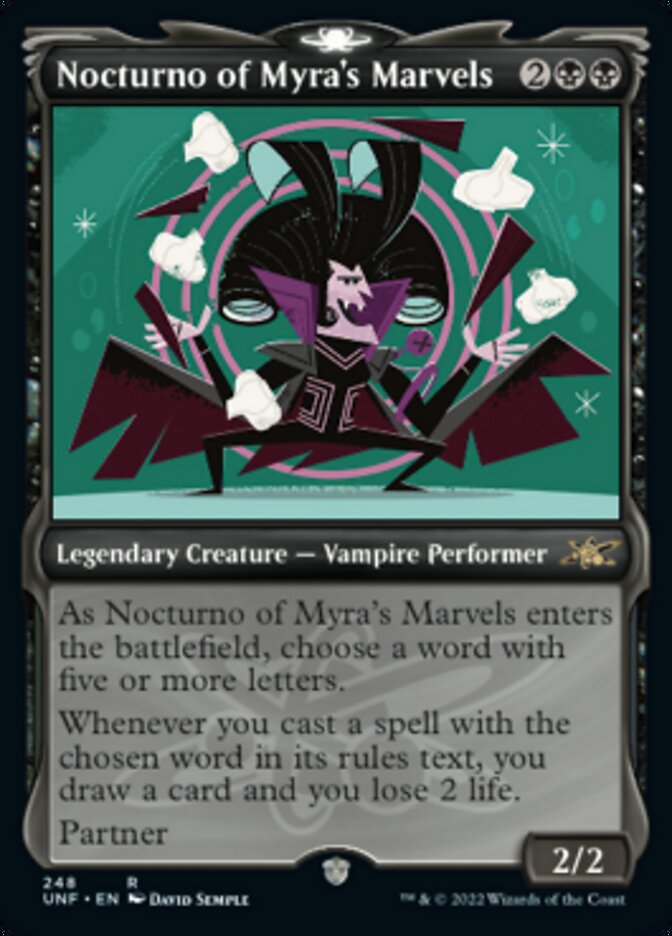 Nocturno of Myra's Marvels (Showcase) [Unfinity] | Play N Trade Winnipeg