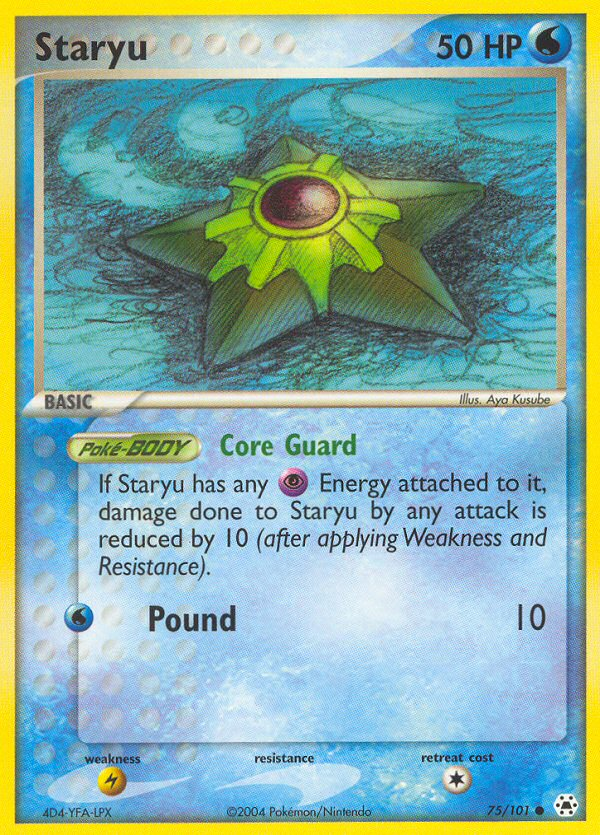 Staryu (75/101) [EX: Hidden Legends] | Play N Trade Winnipeg