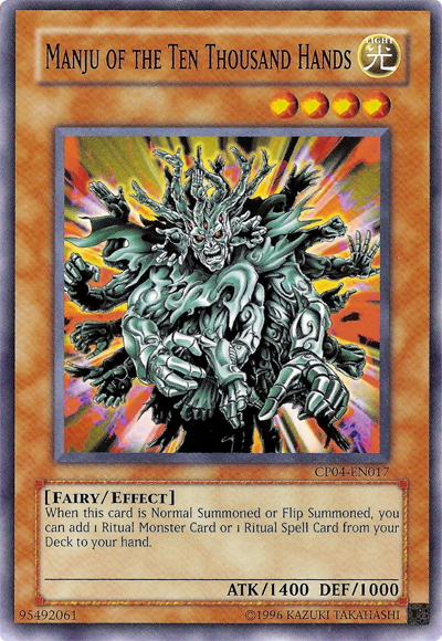 Manju of the Ten Thousand Hands [CP04-EN017] Common | Play N Trade Winnipeg