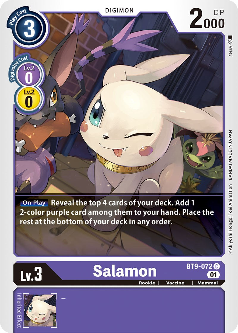 Salamon [BT9-072] [X Record] | Play N Trade Winnipeg