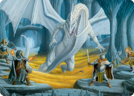 Cave of the Frost Dragon Art Card [Dungeons & Dragons: Adventures in the Forgotten Realms Art Series] | Play N Trade Winnipeg