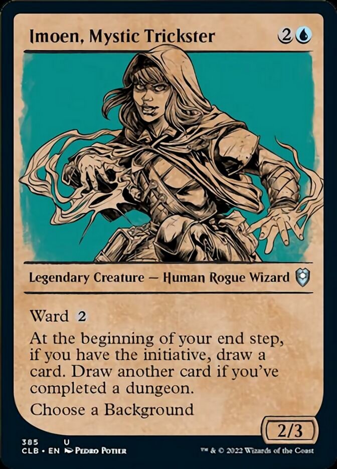 Imoen, Mystic Trickster (Showcase) [Commander Legends: Battle for Baldur's Gate] | Play N Trade Winnipeg