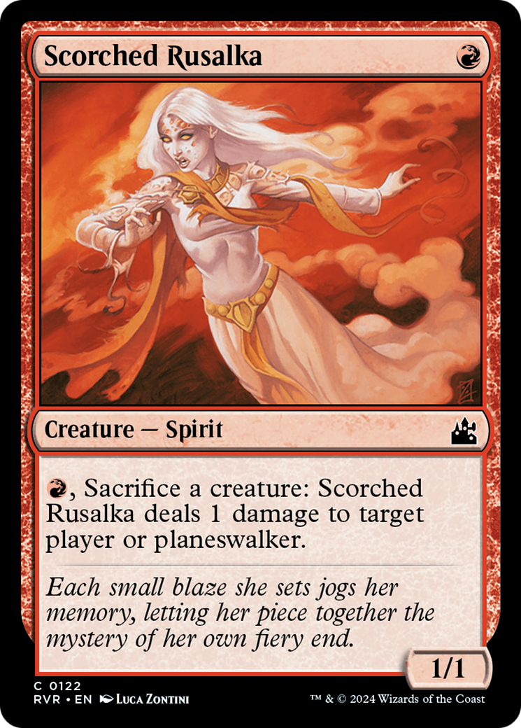 Scorched Rusalka [Ravnica Remastered] | Play N Trade Winnipeg