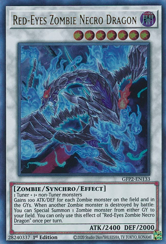 Red-Eyes Zombie Necro Dragon [GFP2-EN133] Ultra Rare | Play N Trade Winnipeg