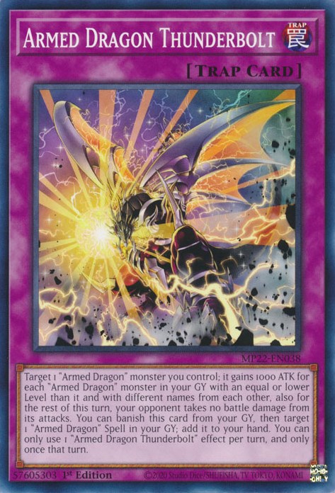 Armed Dragon Thunderbolt [MP22-EN038] Common | Play N Trade Winnipeg