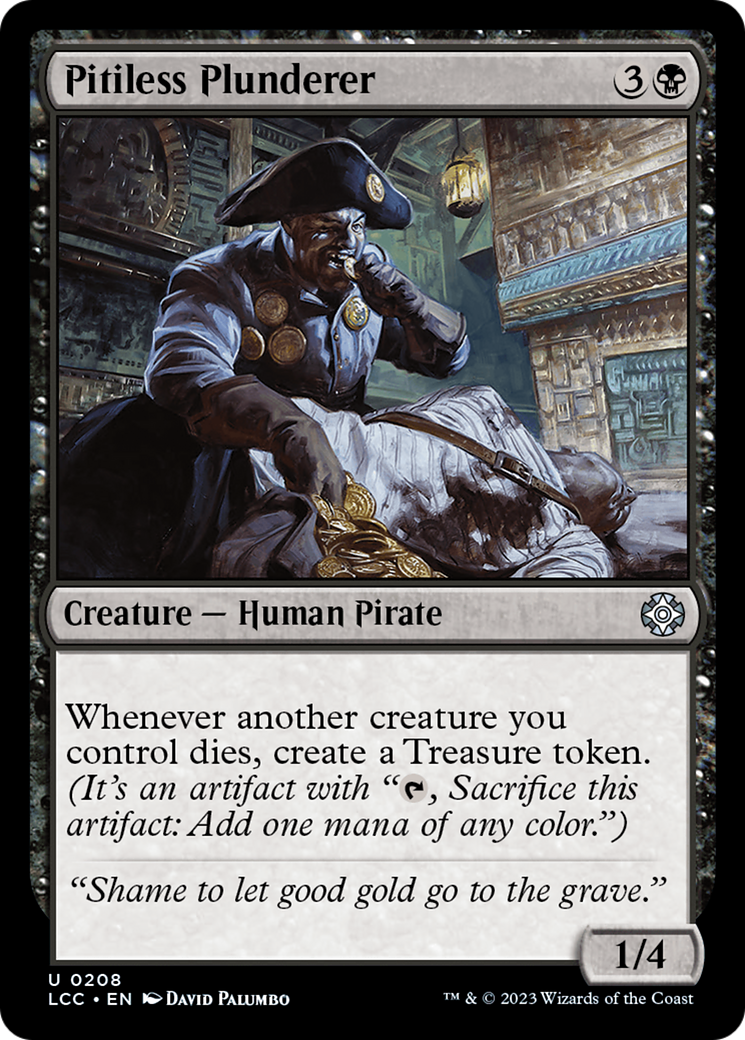 Pitiless Plunderer [The Lost Caverns of Ixalan Commander] | Play N Trade Winnipeg