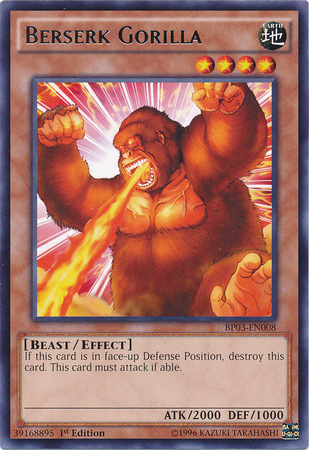 Berserk Gorilla [BP03-EN008] Rare | Play N Trade Winnipeg