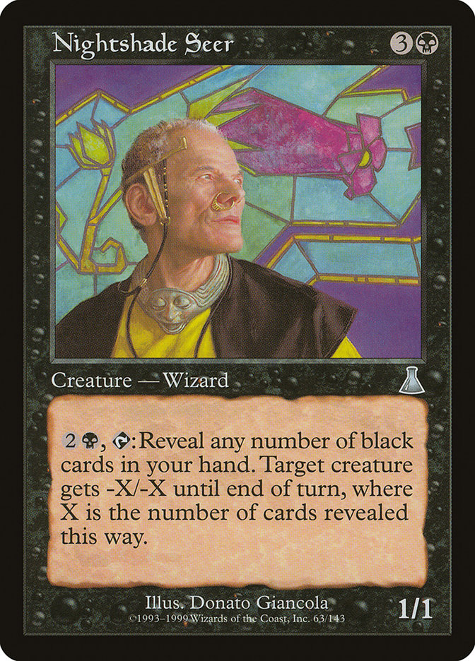 Nightshade Seer [Urza's Destiny] | Play N Trade Winnipeg