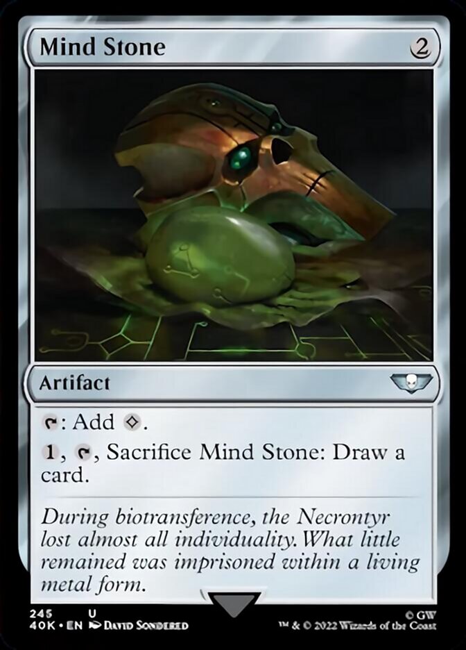 Mind Stone (245) (Surge Foil) [Universes Beyond: Warhammer 40,000] | Play N Trade Winnipeg