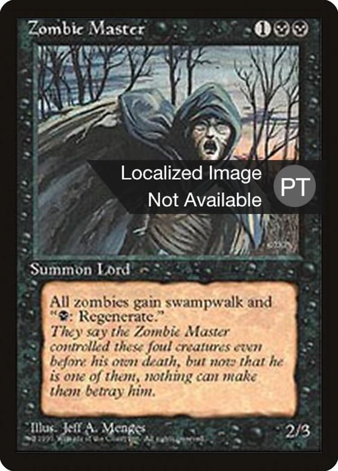 Zombie Master [Fourth Edition (Foreign Black Border)] | Play N Trade Winnipeg