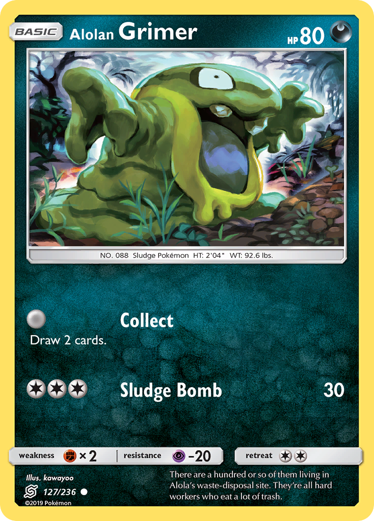 Alolan Grimer (127/236) [Sun & Moon: Unified Minds] | Play N Trade Winnipeg