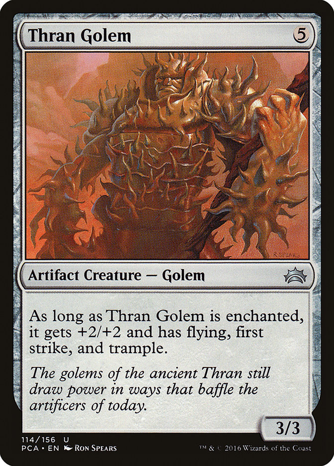 Thran Golem [Planechase Anthology] | Play N Trade Winnipeg