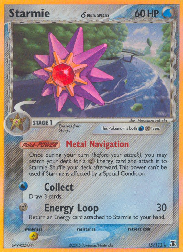 Starmie (15/113) (Delta Species) [EX: Delta Species] | Play N Trade Winnipeg