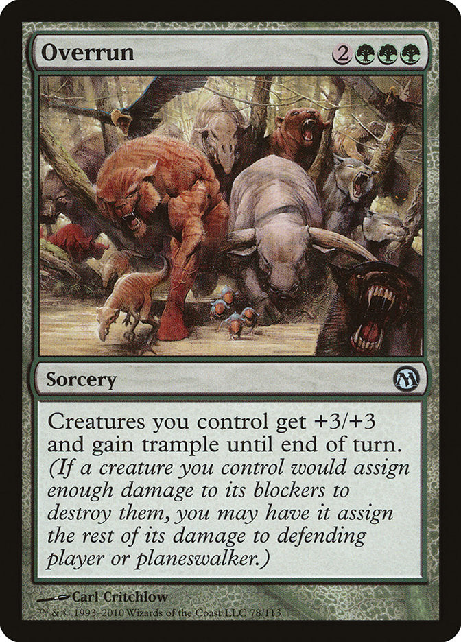 Overrun [Duels of the Planeswalkers] | Play N Trade Winnipeg
