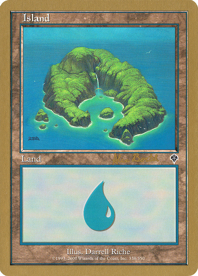 Island (ab338) (Alex Borteh) [World Championship Decks 2001] | Play N Trade Winnipeg