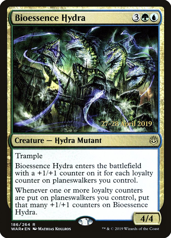 Bioessence Hydra  [War of the Spark Prerelease Promos] | Play N Trade Winnipeg