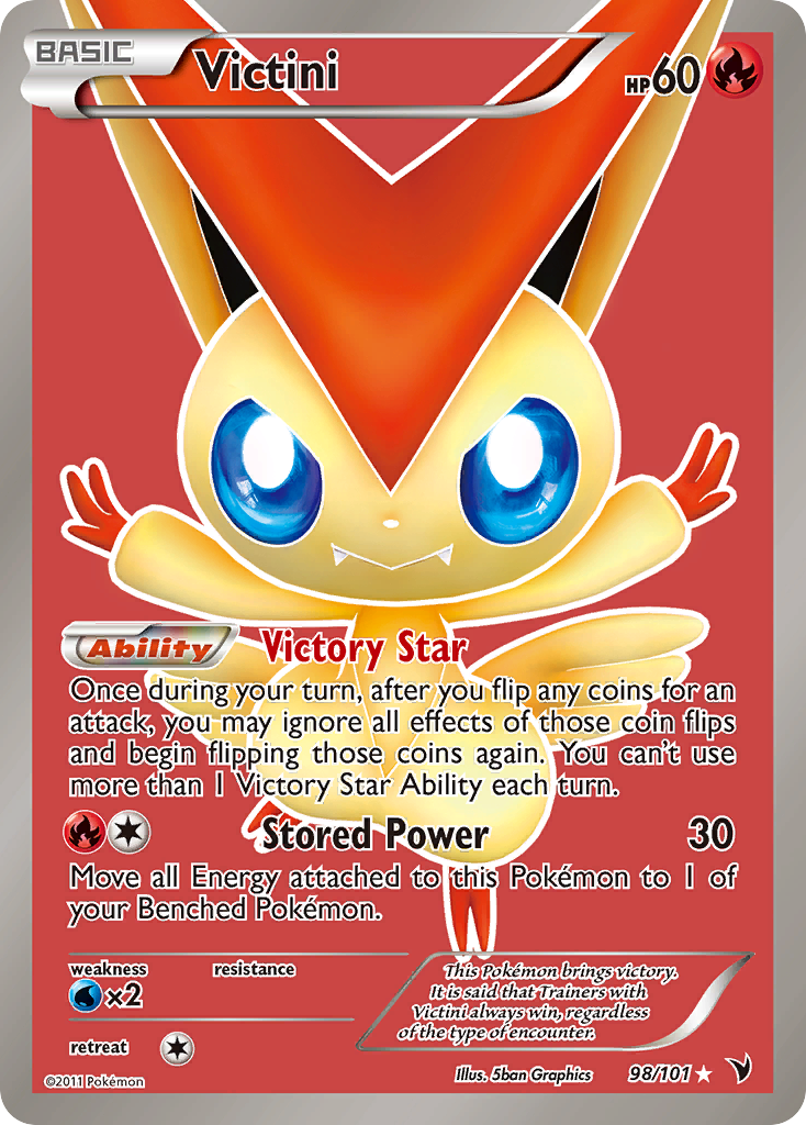 Victini (98/101) [Black & White: Noble Victories] | Play N Trade Winnipeg