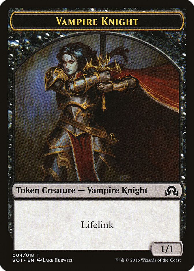 Vampire Knight [Shadows over Innistrad Tokens] | Play N Trade Winnipeg