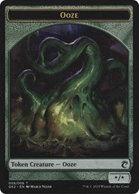 Ooze // Frog Lizard Token [Ravnica Allegiance: Guild Kits] | Play N Trade Winnipeg