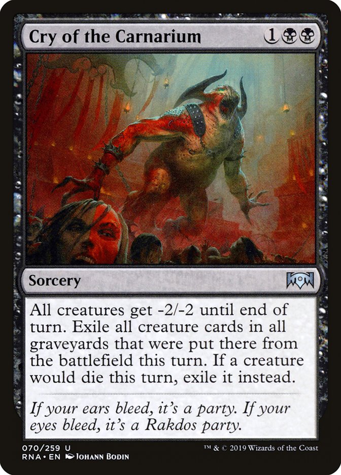 Cry of the Carnarium [Ravnica Allegiance] | Play N Trade Winnipeg