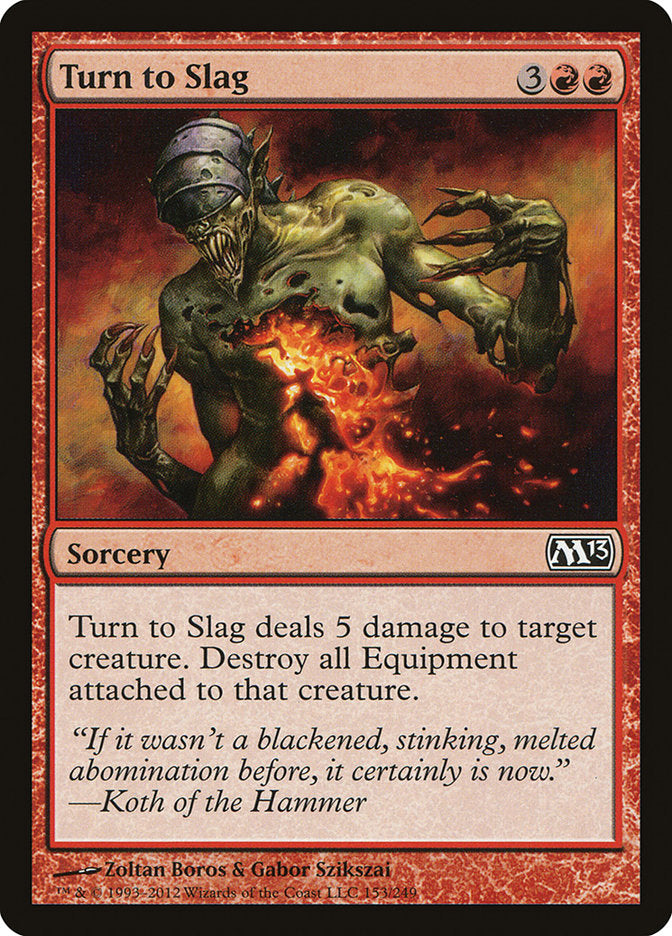 Turn to Slag [Magic 2013] | Play N Trade Winnipeg