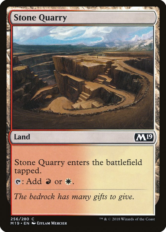 Stone Quarry [Core Set 2019] | Play N Trade Winnipeg