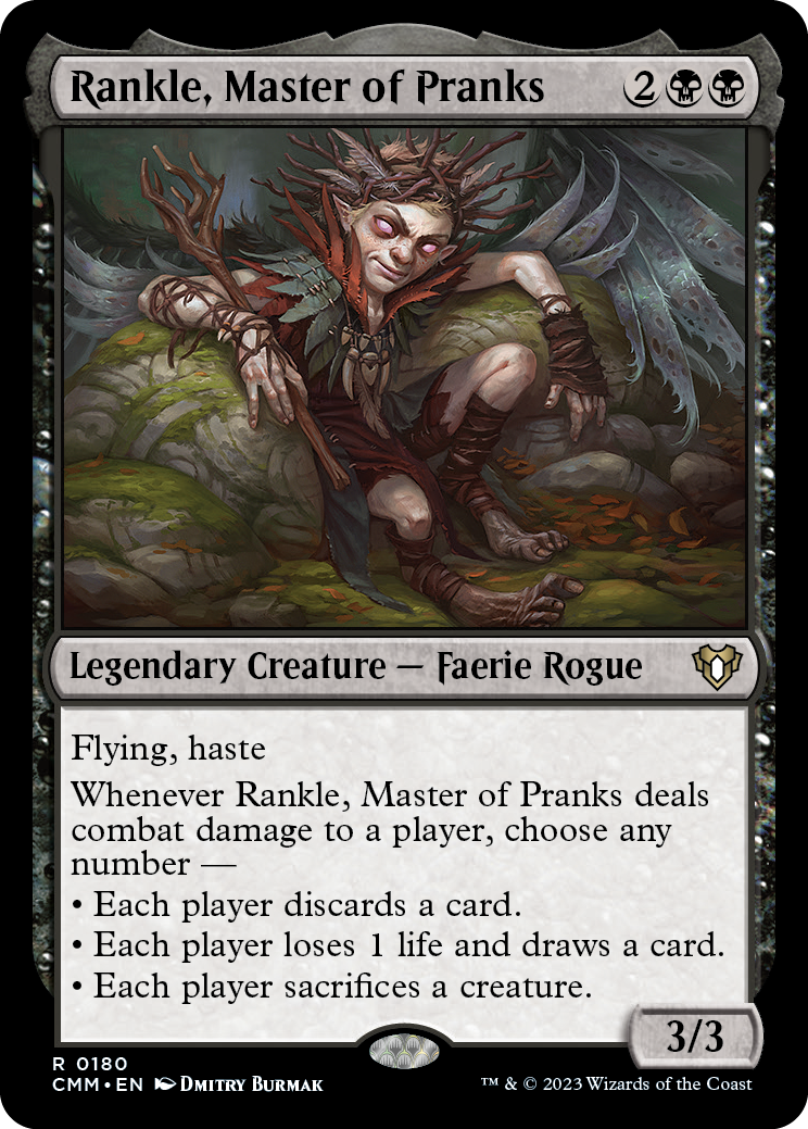 Rankle, Master of Pranks [Commander Masters] | Play N Trade Winnipeg