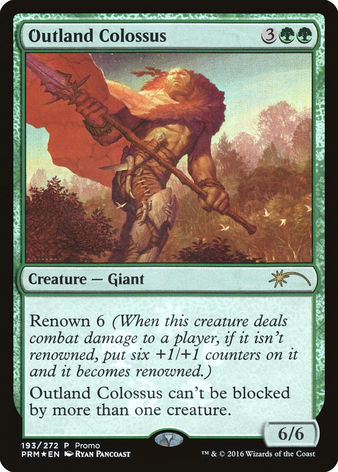 Outland Colossus [Resale Promos] | Play N Trade Winnipeg