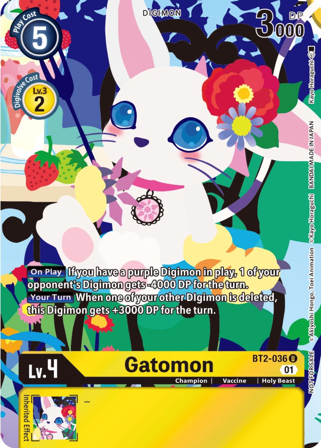 Gatomon [BT2-036] (Tamer's Card Set 2 Floral Fun) [Release Special Booster Promos] | Play N Trade Winnipeg