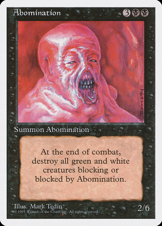 Abomination [Fourth Edition] | Play N Trade Winnipeg