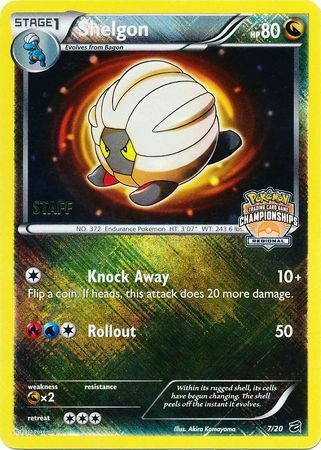 Shelgon (7/20) (Regional Championship Promo Staff) [Black & White: Dragon Vault] | Play N Trade Winnipeg