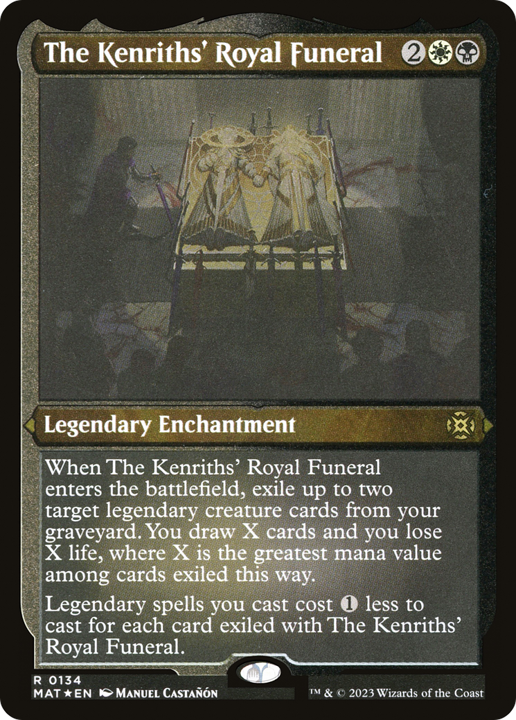 The Kenriths' Royal Funeral (Foil Etched) [March of the Machine: The Aftermath] | Play N Trade Winnipeg