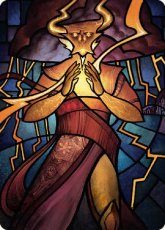 Najal, the Storm Runner Art Card [Dominaria United Art Series] | Play N Trade Winnipeg