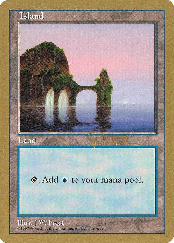 Island (pm434) (Paul McCabe) [World Championship Decks 1997] | Play N Trade Winnipeg