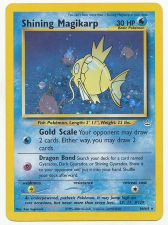 Shining Magikarp (66/64) [Neo Revelation Unlimited] | Play N Trade Winnipeg