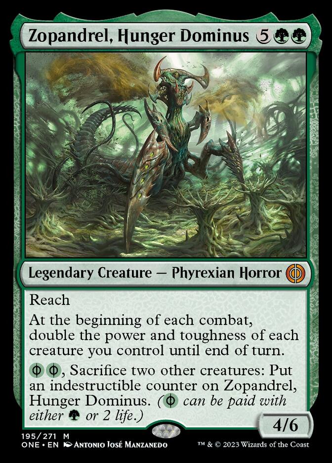 Zopandrel, Hunger Dominus [Phyrexia: All Will Be One] | Play N Trade Winnipeg